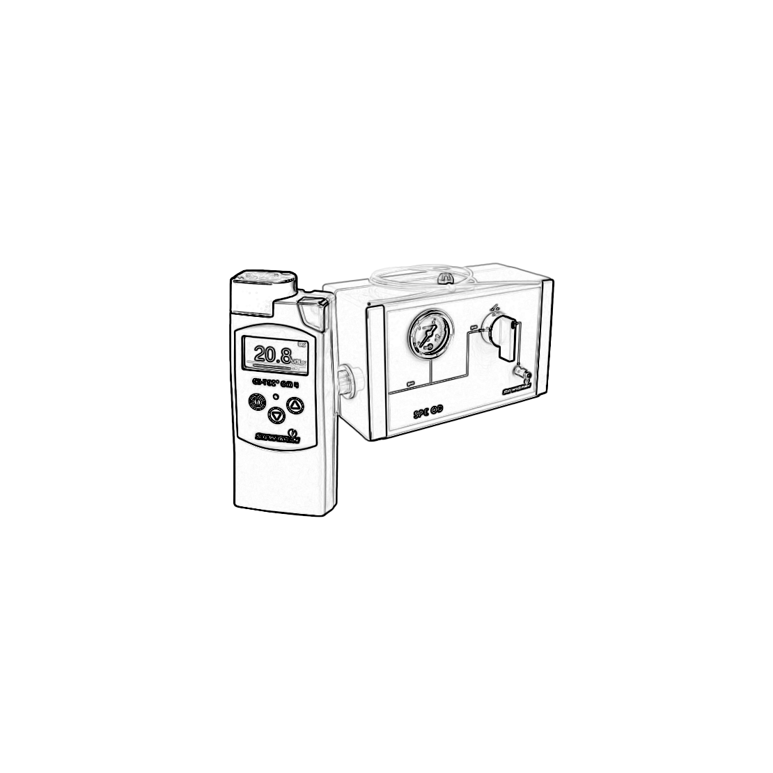 Metrological inspection of portable oxygen meters